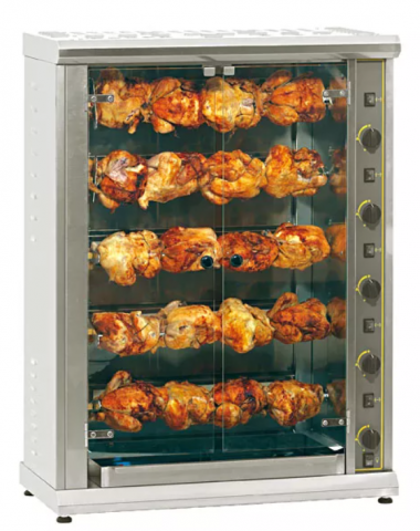 Rotisoare profesionale - Rotisor electric profesional cu 5 tepuse