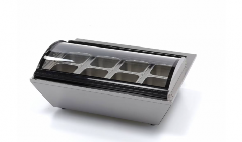 Saladeta/masa rece din inox 67 litri, 8 x GN 1/6 [3]