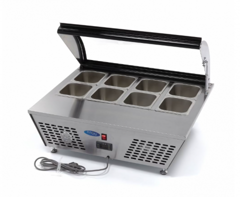 Saladeta/masa rece din inox 67 litri, 8 x GN 1/6 [1]