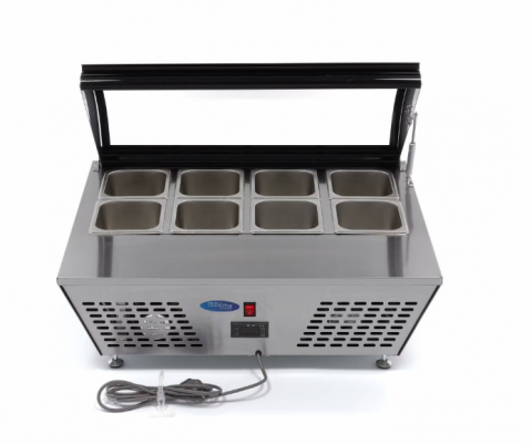 Saladeta/masa rece din inox 67 litri, 8 x GN 1/6 [5]