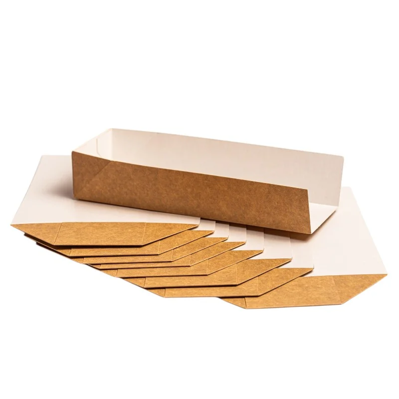 Ambalaje - Tavite Carton Natur Bagheta