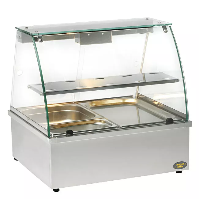Vitrine calde - Vitrina calda 2 x 1/1GN, 70x70 cm
