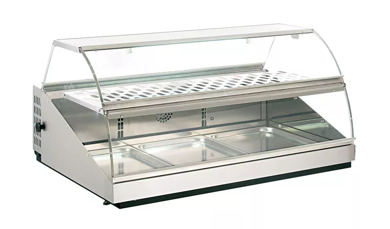 Vitrine calde - Vitrina calda 3 x 1/1GN, 100x48 cm