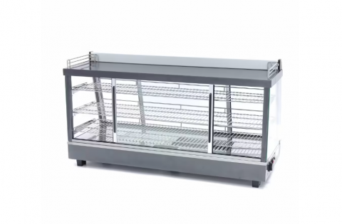 Vitrina calda cu 3 rafturi 122x66 cm, 186 litri [2]