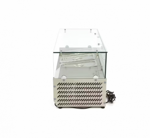 Vitrina frigorifica de sticla 3 x 1/3 GN 95x44 cm [4]