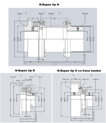 Element elastic N-Eupex 080 (1set = 6buc) | HNBR 80 Shore A [2]
