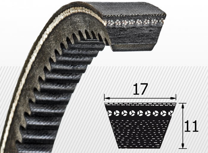 Curea AVX17x1325 La Optibelt MARATHON X (EPDM) [2]