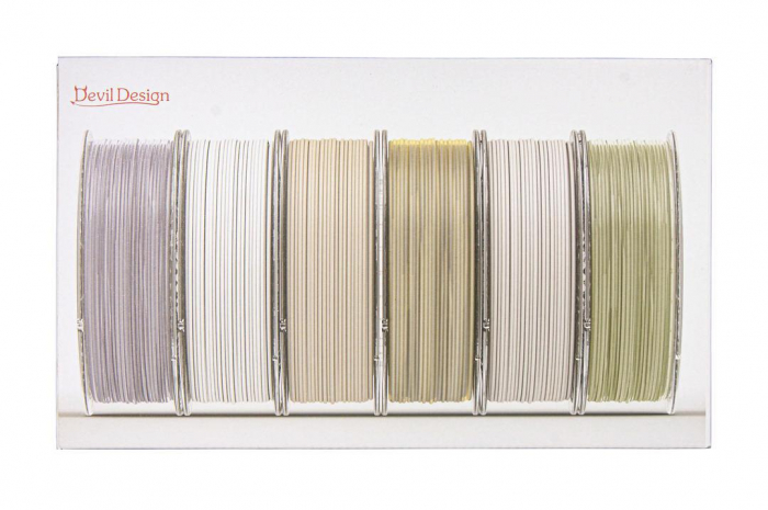 Set Filament Devil Design Pachet 6 Materiale x 0.33KG (Devil Design Startpack Multimaterial 1,75 mm, 6 x 0,33 kg), 1.98kg [2]