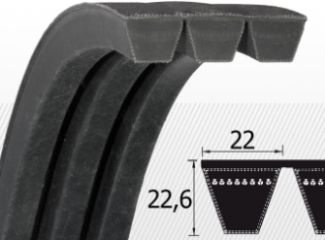 Curea 3-SPC 2550 Lw, Optibelt KB SK [2]