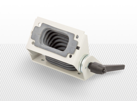 profiluri din aluminiu - Adaptor de înclinare a panoului din seria 80 pentru brat suport (ARM080.835)