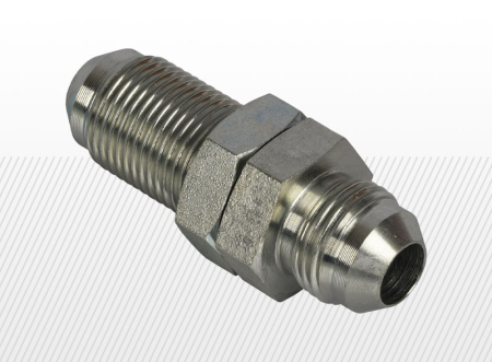 COMPONENTE INDUSTRIALE - Adaptor drept cu montare pe panou filet exterior unf unf (variante multiple)