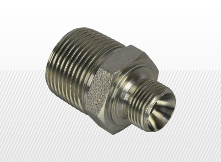 COMPONENTE INDUSTRIALE - Adaptor drept de tranzitie cu filet exterior bspp npt (variante multiple)
