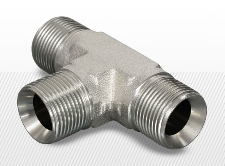 COMPONENTE INDUSTRIALE - Adaptor t cu filet exterior bspp bspp bspp (variante multiple)