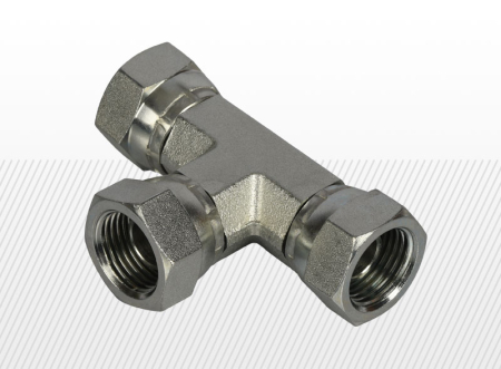 COMPONENTE INDUSTRIALE - Adaptor t cu filet interior bspp bspp bspp (variante multiple)
