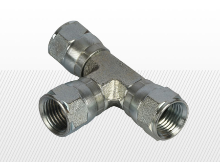 COMPONENTE INDUSTRIALE - Adaptor T cu FI, JIC 1/2" UNF