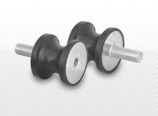 organe constructii masini - Amortizor tip TP-2 25/20-20 M6X18 55 Shore A