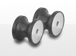 organe constructii masini - Amortizor tip TP-3 15/12-15 M4X4 55 Shore A