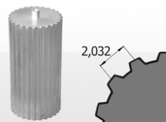profil mxl bar - Bare dintate profil MXL bar (variante multiple)