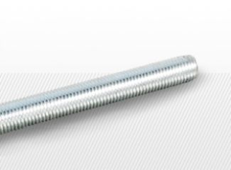 COMPONENTE INDUSTRIALE - Tija cu filet trapezoidal zincata (variante multiple)