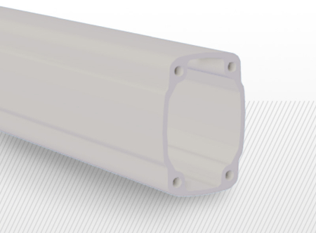 profiluri din aluminiu - Brat aluminiu de sustinere seria 50 L=mm (ARM050.X)