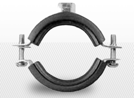 COMPONENTE INDUSTRIALE - Colier brida 48-53 mm cu banda cauciuc W1