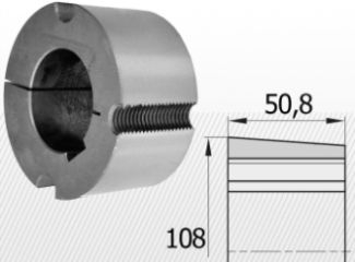 bucse conice cu alezaj metric - Bucse conice cu alezaj metric TB 3020 (variante multiple)