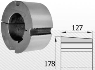 bucse conice cu alezaj metric - Bucse conice cu alezaj metric TB 5050 (variante multiple)