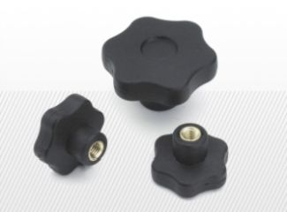 COMPONENTE INDUSTRIALE - Buton stea cu sase colturi F175-30 M06