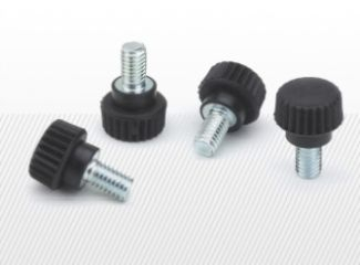buton striat - Buton striat cu surub H759-15 M04X20