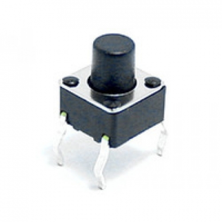 Butoane tactile, endstopuri si encodere - Buton TACT SPST-NO, 0.05A ,12V ,6*6*7 mm