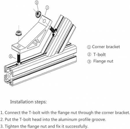 Coltar 135 grade, din Aluminiu [1]