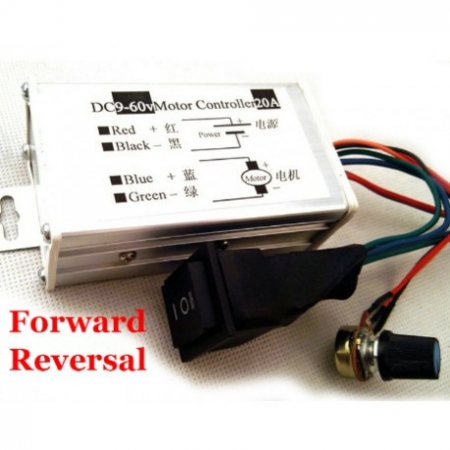 Electronica de putere - Control PWM, 9-60V, 10A, cu schimbare sens