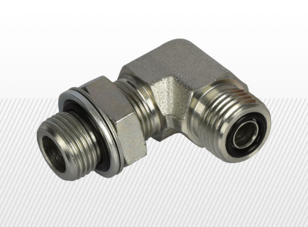 COMPONENTE INDUSTRIALE - Cot hidraulic de tranzitie cu FE-FE | ORFS 11/16" - G 1/4" BSPP, montaj in bloc