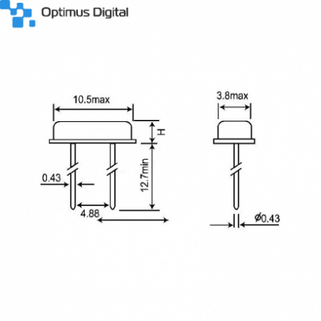 Cristal 16MHz, HC49S [1]