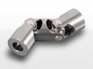 COMPONENTE INDUSTRIALE - Cuplaj cardanic dublu d=16 D=32 L3=105 inox | 1XD SXOD162C, cu canal pana