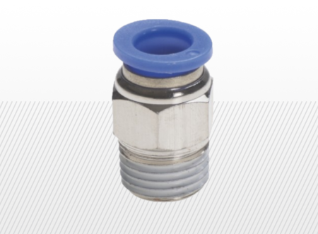 COMPONENTE INDUSTRIALE - Cuplaje push in drepte cu filet bspt (variante multiple)