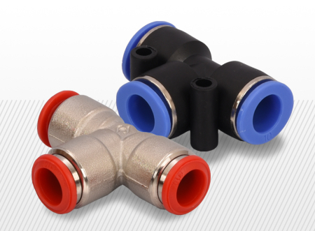 COMPONENTE INDUSTRIALE - Cuplaje push in t (variante multiple)