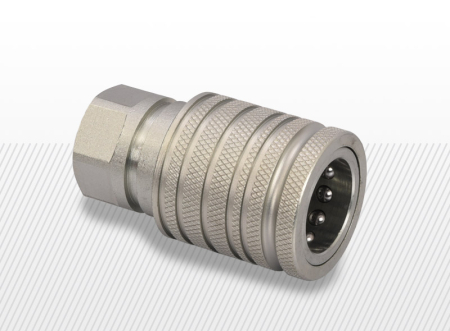 COMPONENTE INDUSTRIALE - Cuple push pull cu filet interior bsp (variante multiple)