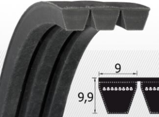 Curea 2X3V  500/ 9J 1270 LA, Optibelt [1]