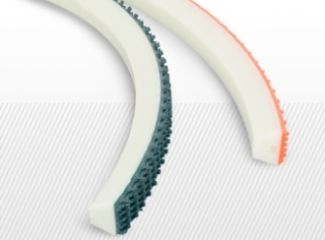 COMPONENTE INDUSTRIALE - Curea extrudata alba cu suprafata neteda ATC 63 25x2+ghidaj 4x2,5