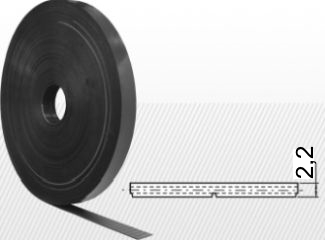 transmisii prin curele - Curea F2.2/25 mm la metru liniar, BFX