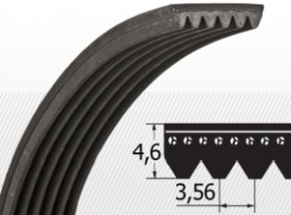 curele auto canelate longitudinal - Curea PK  668 - 3 Optibelt RBK