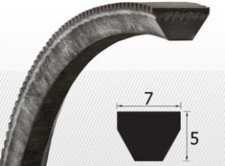 COMPONENTE INDUSTRIALE - Curea WR 7M 650