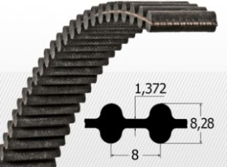COMPONENTE INDUSTRIALE - Curea D-HTD 8M 960 (z=120) SWR