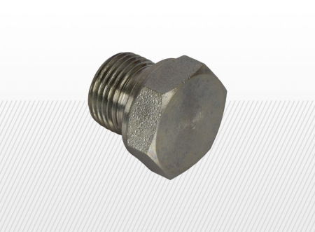 COMPONENTE INDUSTRIALE - Dop cu hexagon si etansare pe con de 60 grade filet bspp (variante multiple)