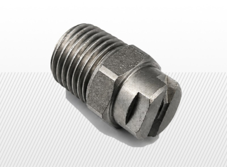 COMPONENTE INDUSTRIALE - Duza spalatorie 40 grade 0.6 , filet exterior ¼ NPT INOX