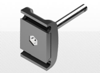 COMPONENTE INDUSTRIALE - Element de fixare cu sina (variante multiple)
