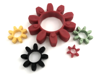 COMPONENTE INDUSTRIALE - Element elastic cuplaje cu gheare din fonta (variante multiple)