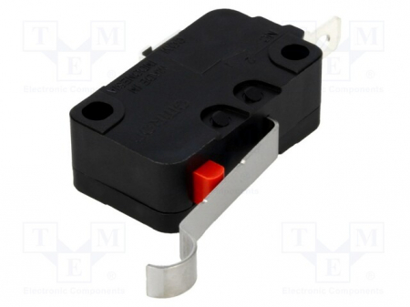 Butoane tactile, endstopuri si encodere - Endstop lamela Omron, D3V-162-1C25, 16A, 250V