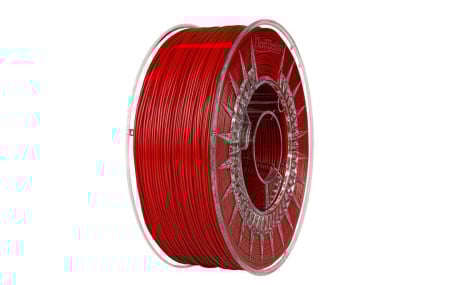 Filamente 3D - Filament Devil Design ABS+ Rosu (Red), 1kg
